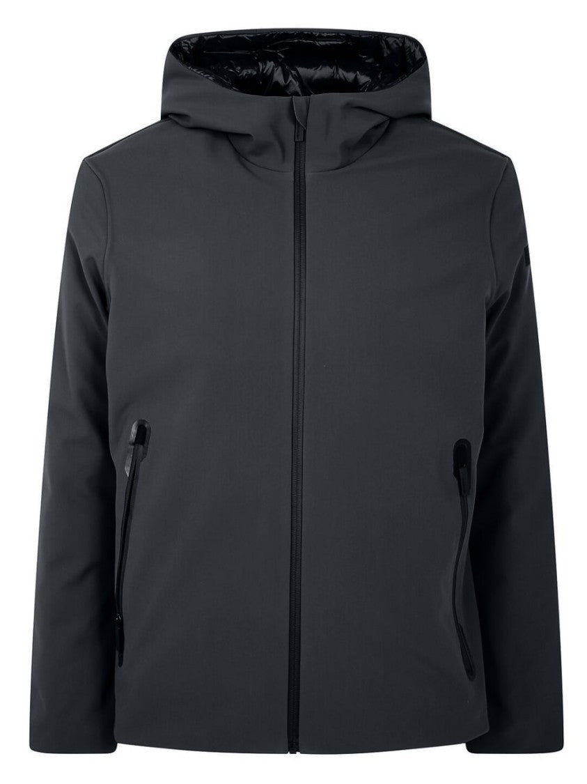 Rrd Front-Zipper Jacket With Structured Collar