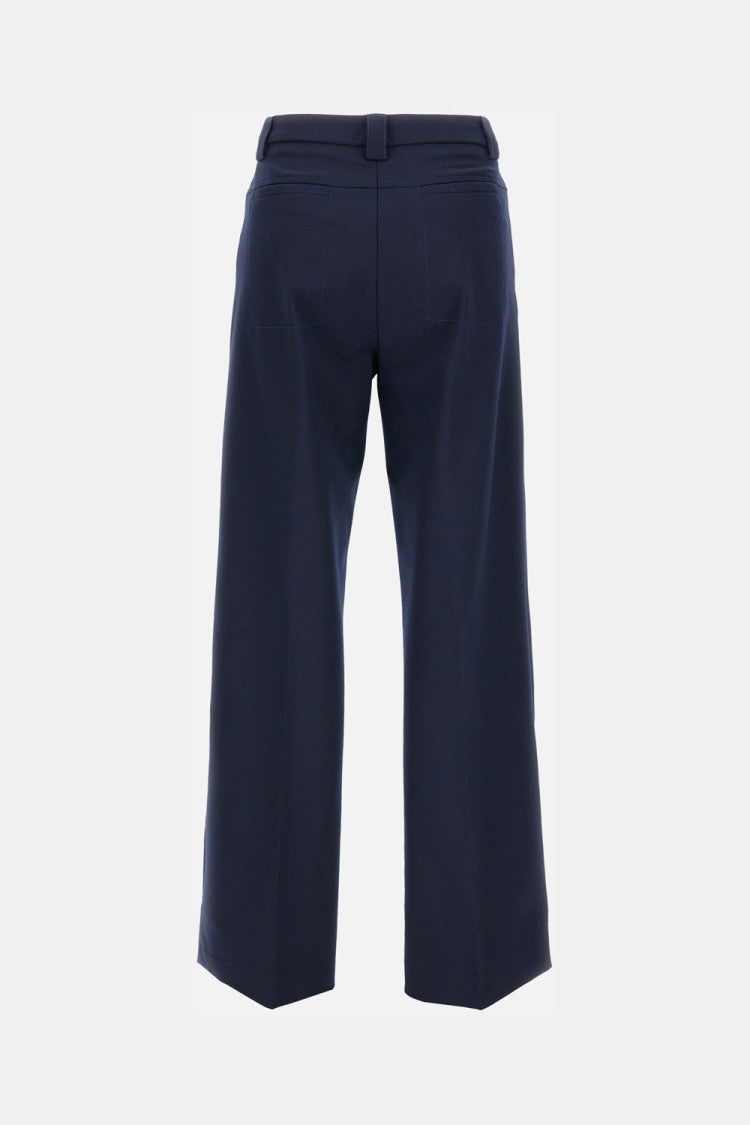 The Latest "Alek" Wool Blend Trousers