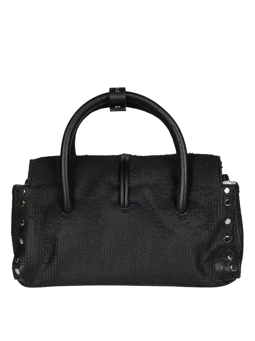 Zanellato Compact Structured Handbag With Rounded Silhouette And Versatile Carrying Options