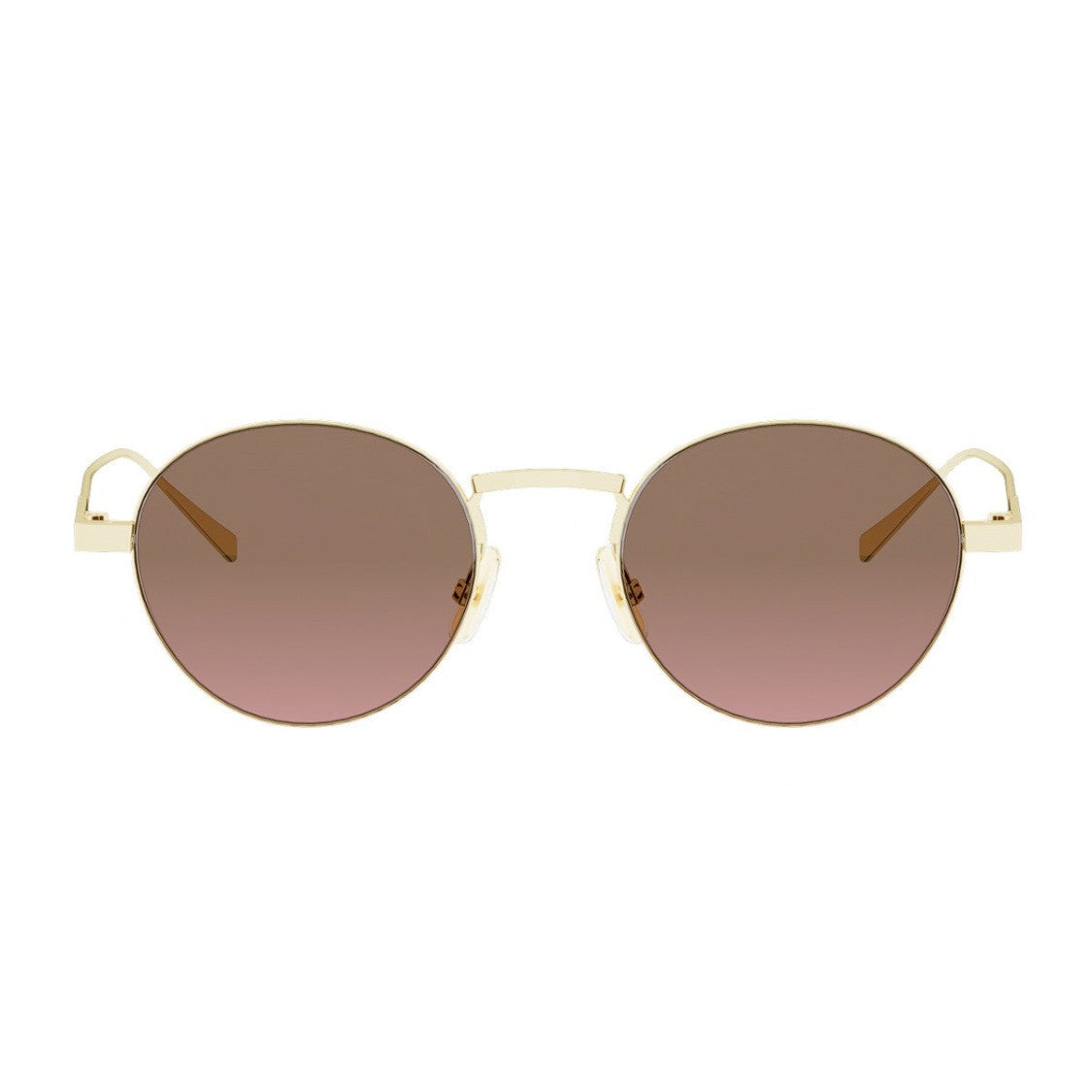 Celine Gold Metal Round Sunglasses