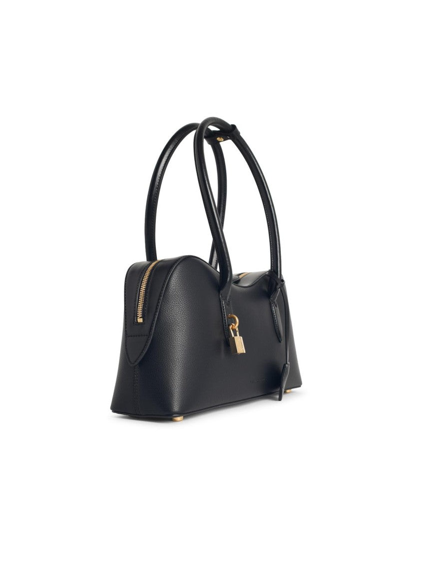 Stella Mccartney Ryder' Medium Bag In Black Vegan Leather