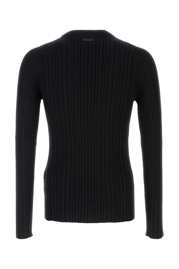 Dolce & Gabbana Black Silk Blend T-Shirt