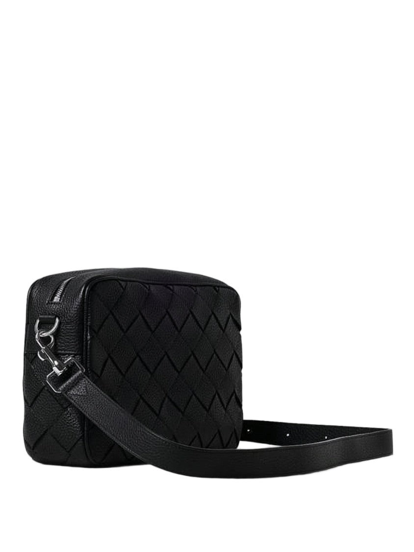 Bottega Veneta Textured Calf Leather Crossbody Bag