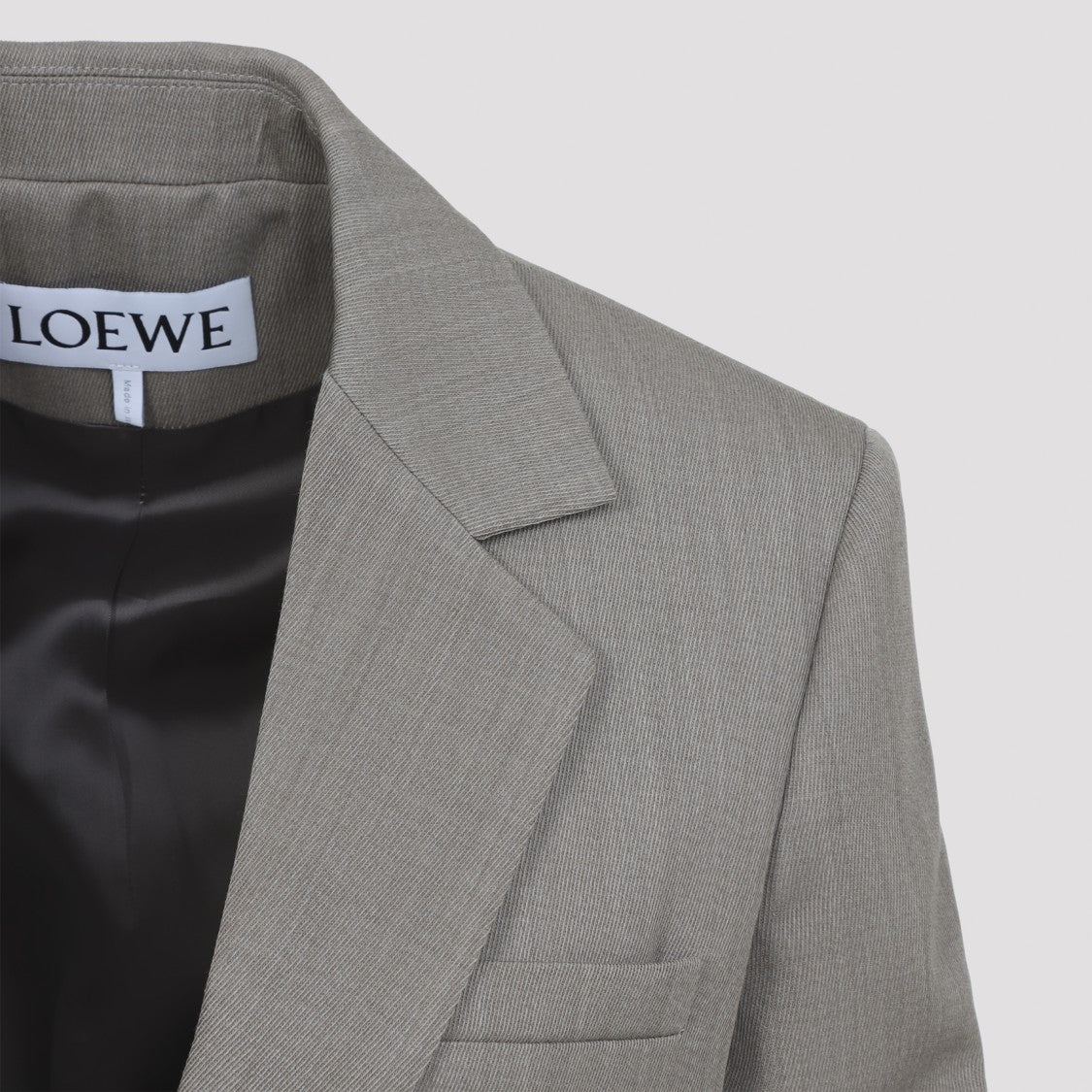 Loewe Tailored Beige Wool Jacket