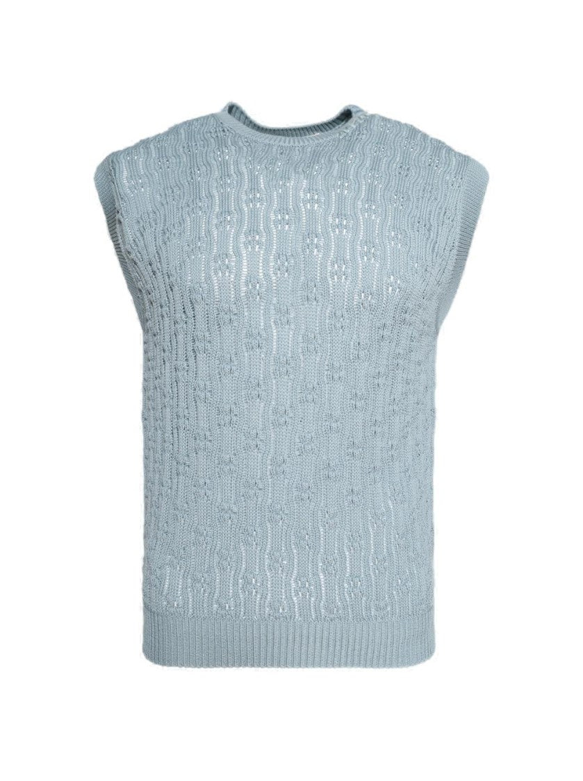 Marni Roundneck Sweater Sky