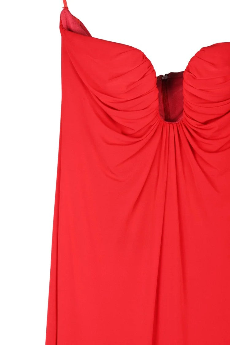 Pinko Longuette Lycra Dress - Red