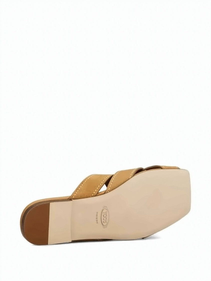 Tod's Slip-On Mules With Square Toe