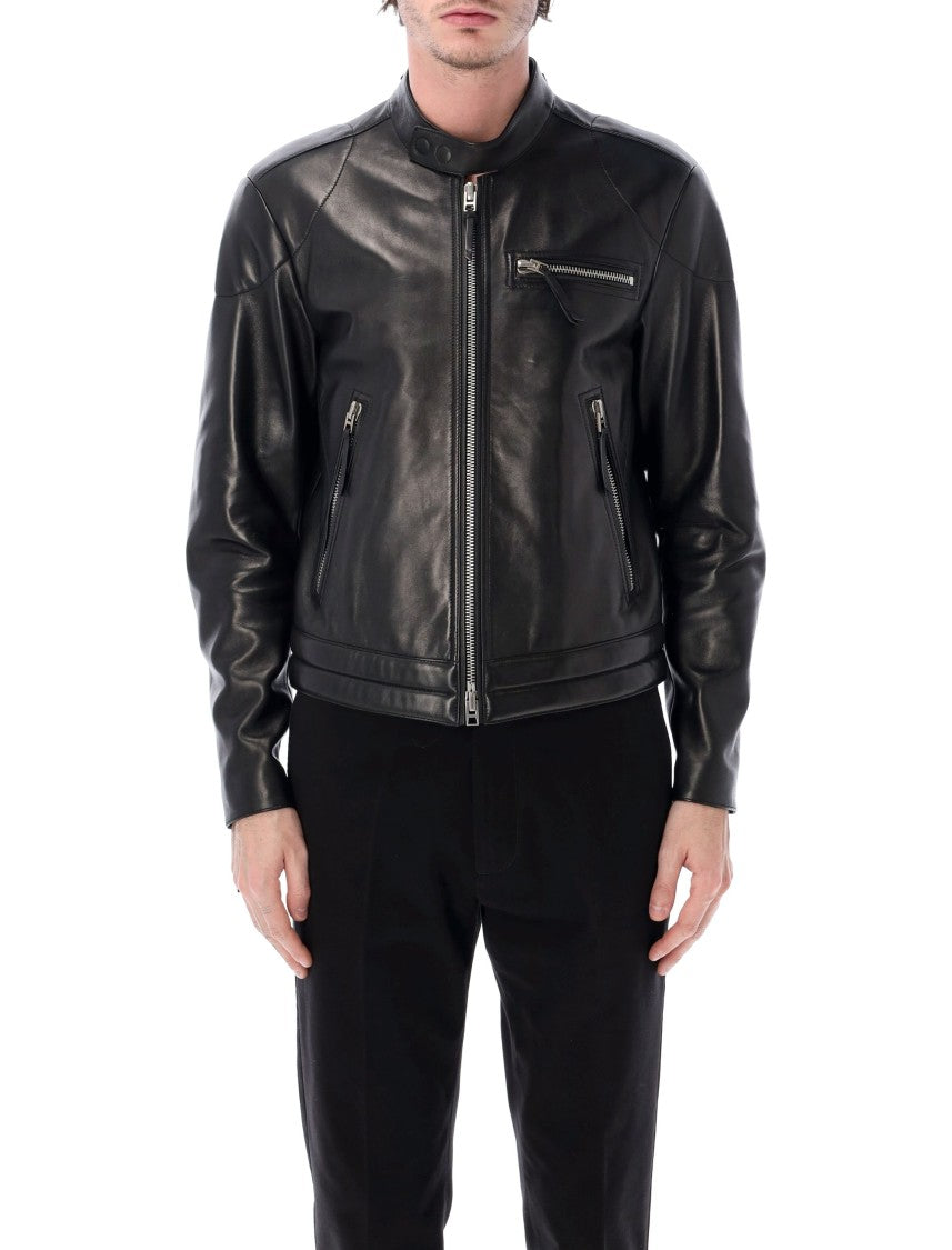 Tom Ford Fine Grain Nappa Biker Jacket