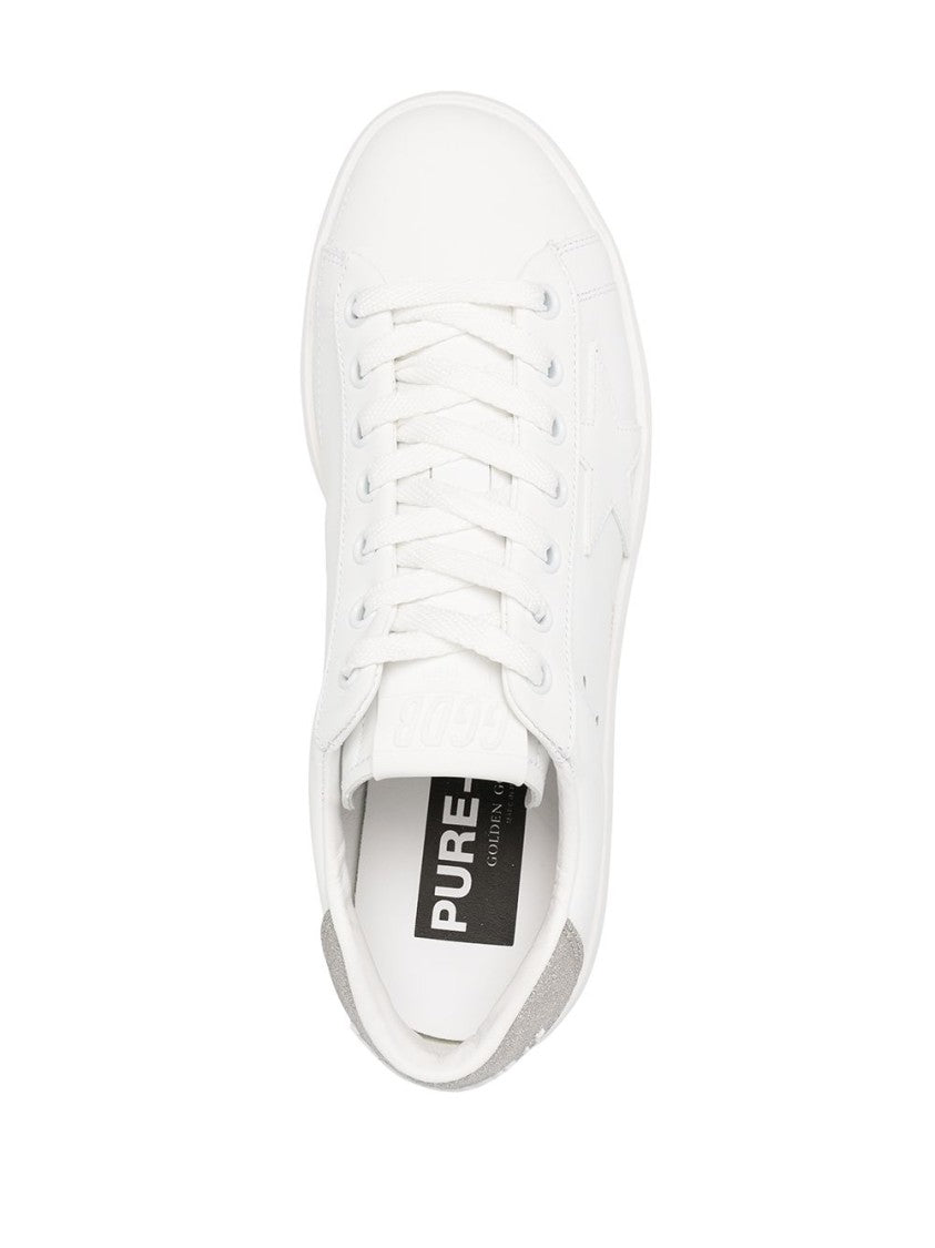 Golden Goose White Purestar Sneakers