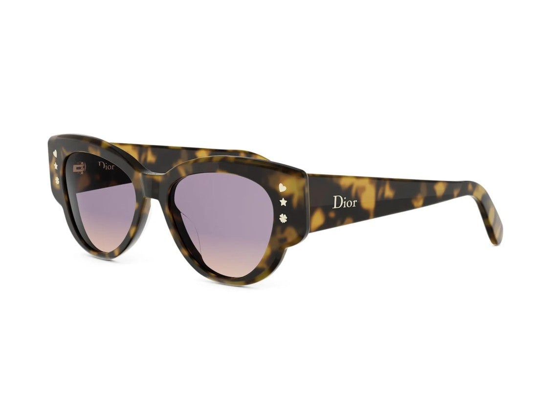 Dior Tortoiseshell Cd40256i Star Acetate Sunglasses