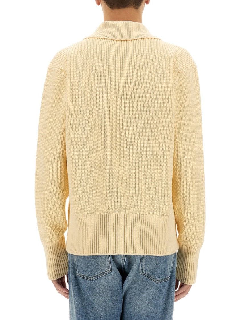 Lardini Ribbed Cotton Jersey Top