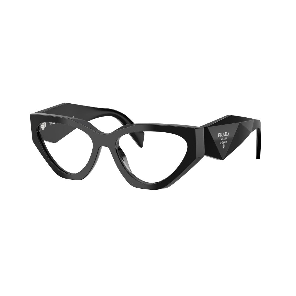 Prada 0Pr C07v Angular Cat-Eye Sunglasses