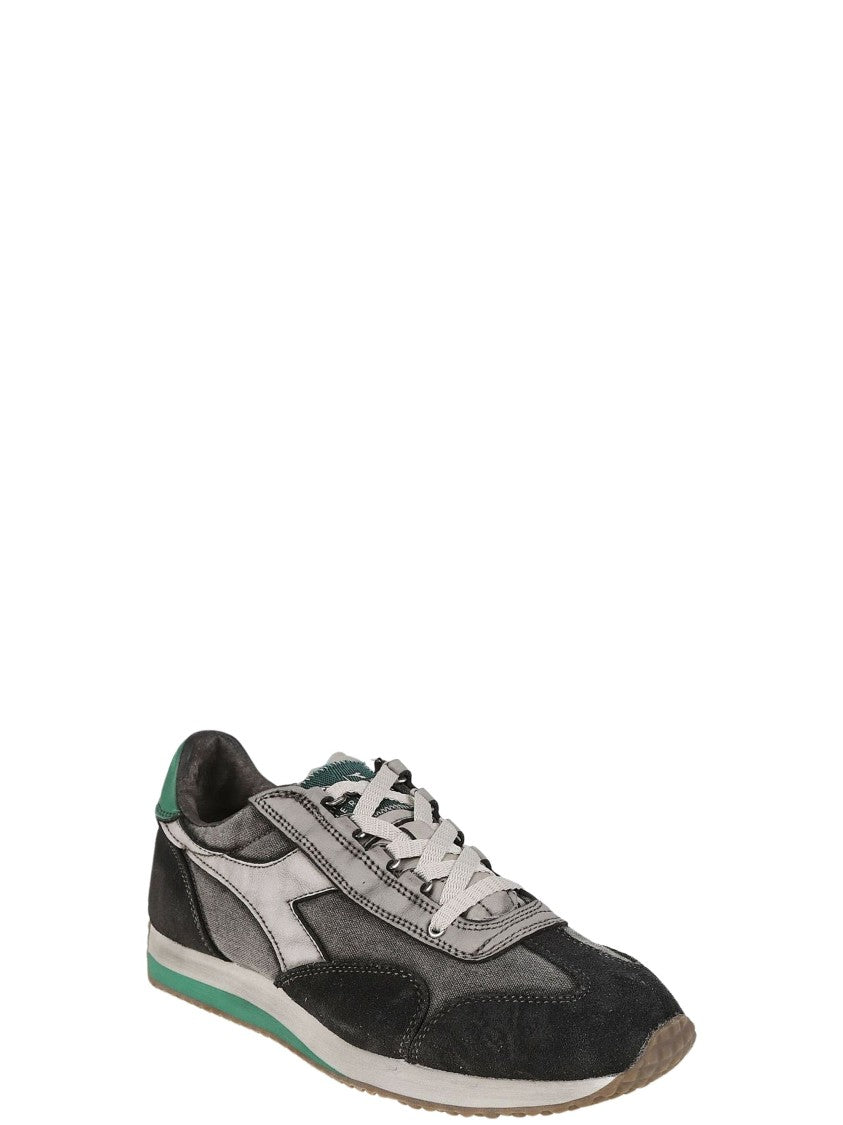 Diadora Equipe Dirty Suede Mesh Low-Profile Sneakers