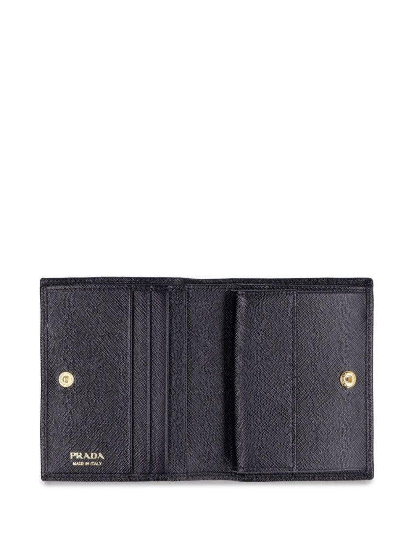 Prada Textured Calf Leather Wallet