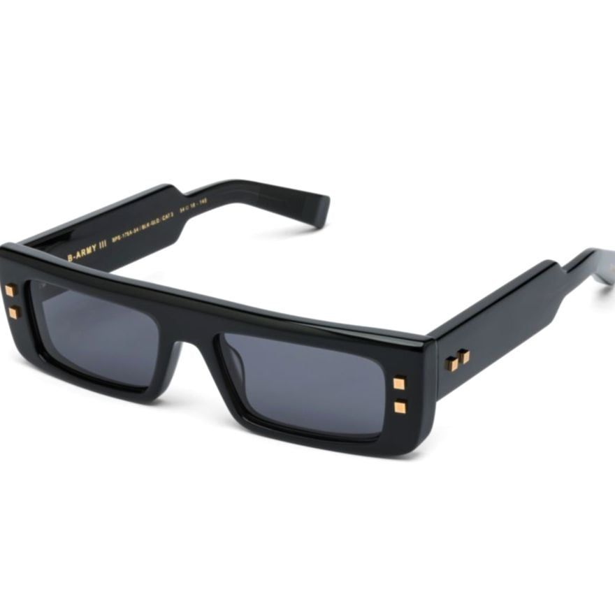 Balmain B - Army Iii Rectangular Sunglasses