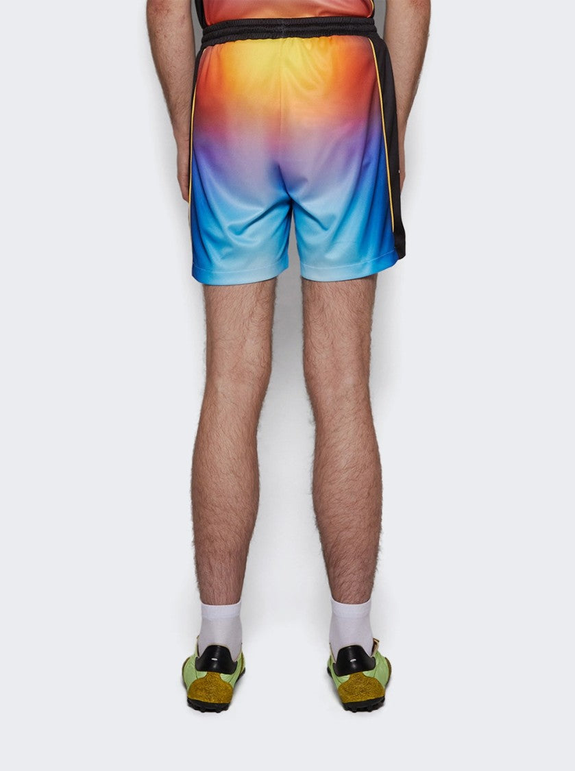 Casablanca Printed Football Shorts - Gradient