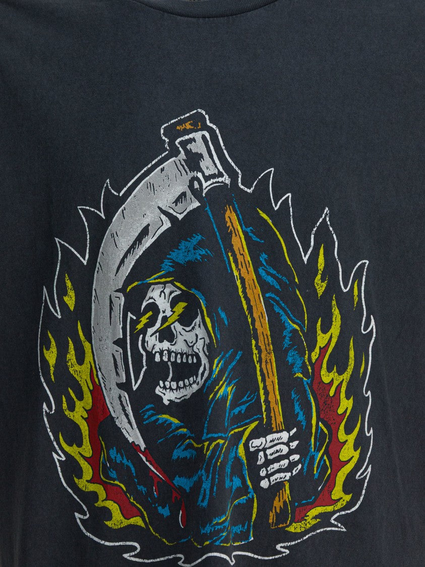 Gallery Dept. Distressed Graphic Print T-Shirt