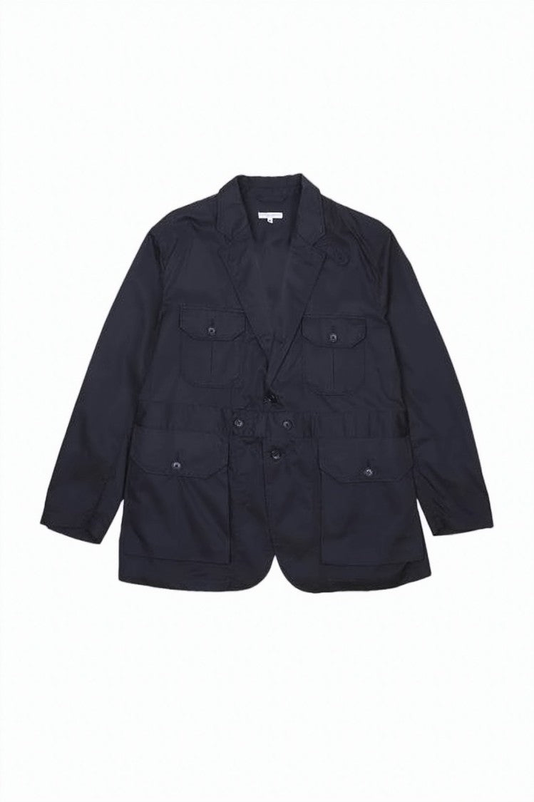 Engineered Garments Boxy Black Cotton Suit Jacket