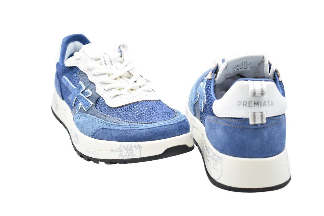 Premiata Blue Refined Innovation Essential Performance Shoes