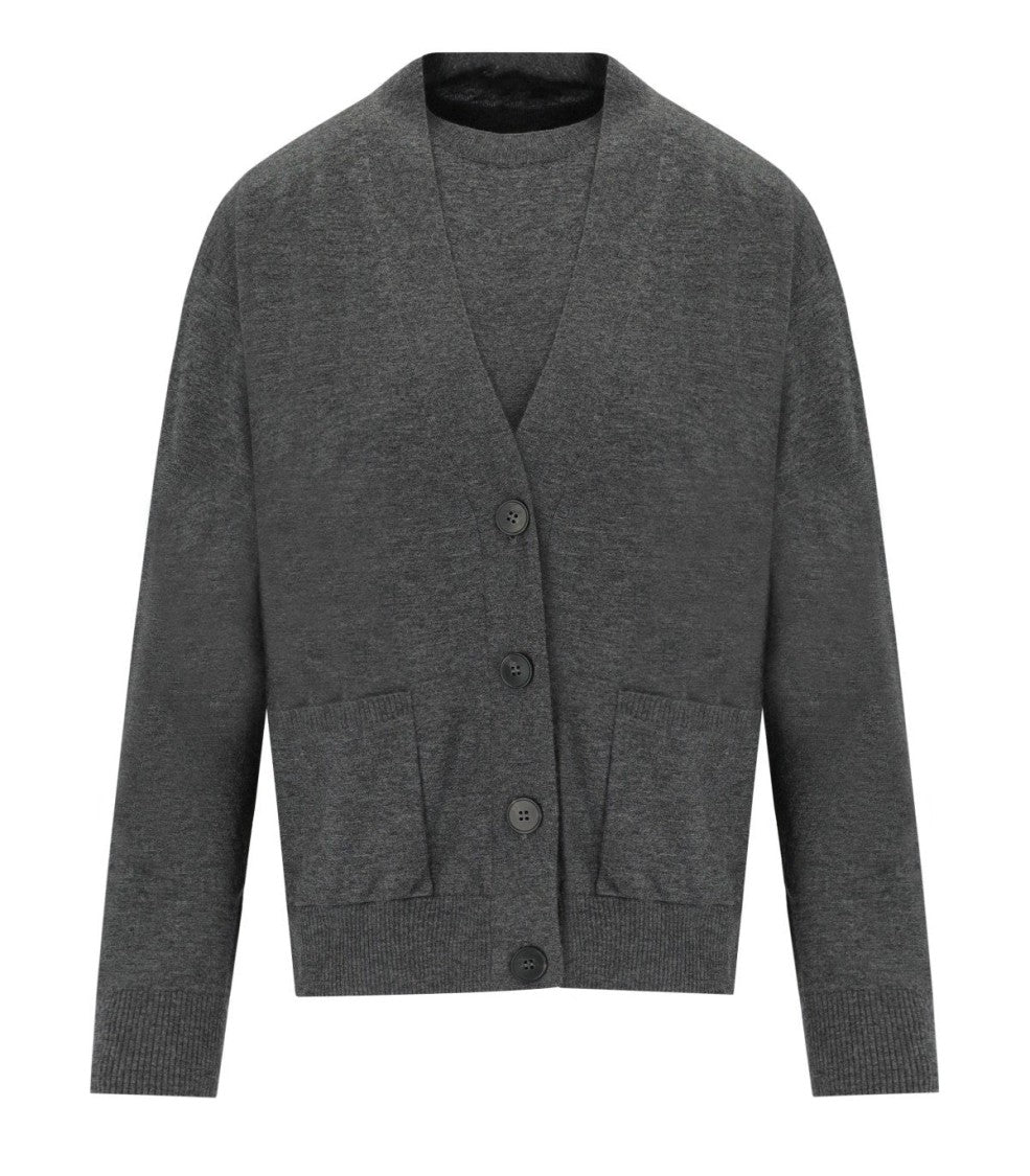 Max Mara Decano Grey Twin Set