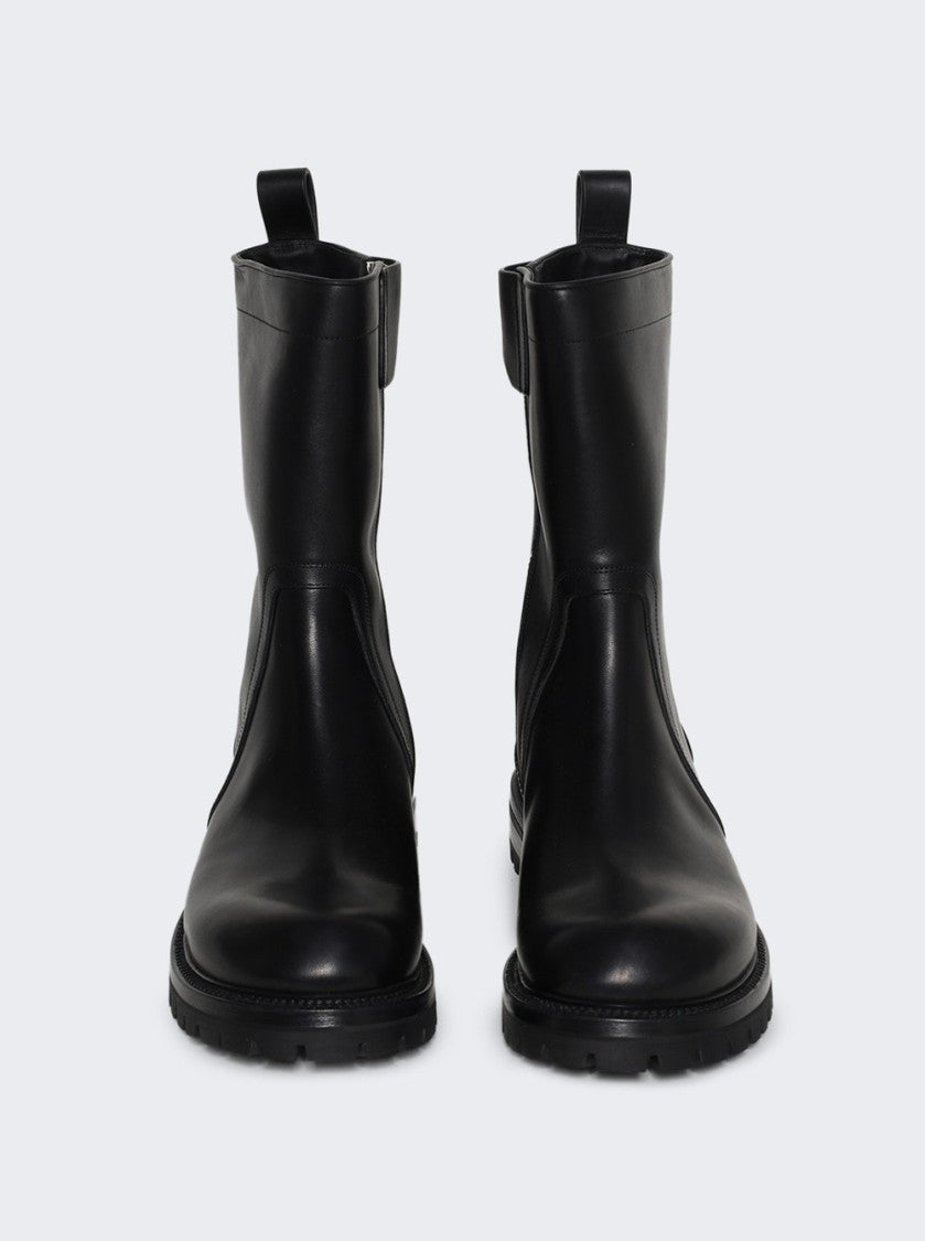 Rick Owens Hollywood Army Creeper Boot Black