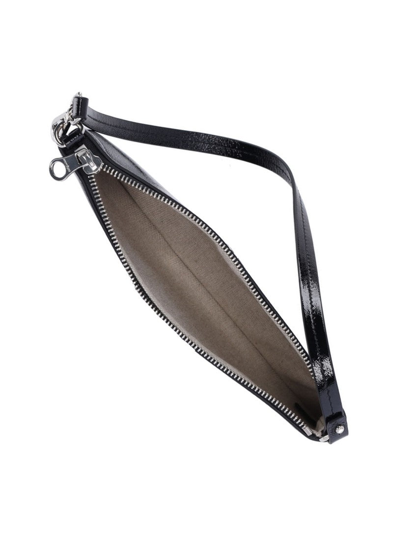 Courrèges Black Bag With Structured Silhouette