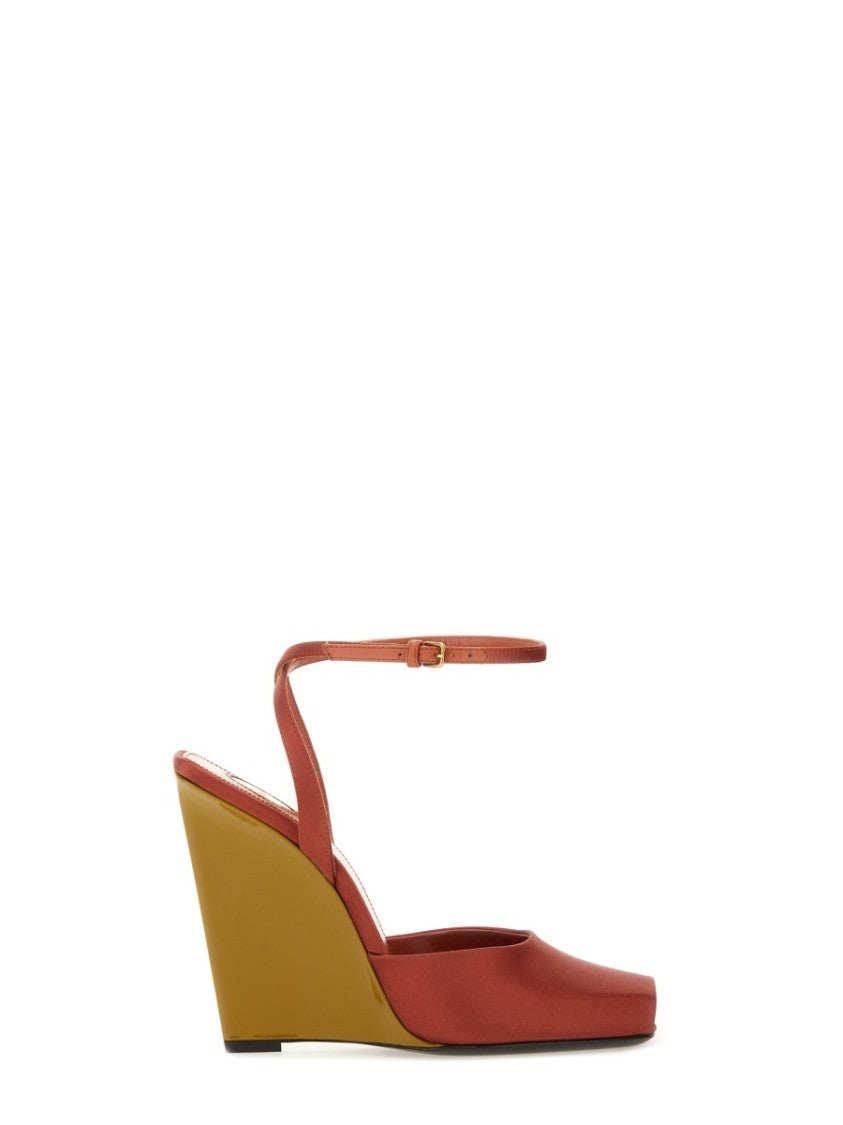 Saint Laurent Dpp - "The Scandal" Sandal With Football.