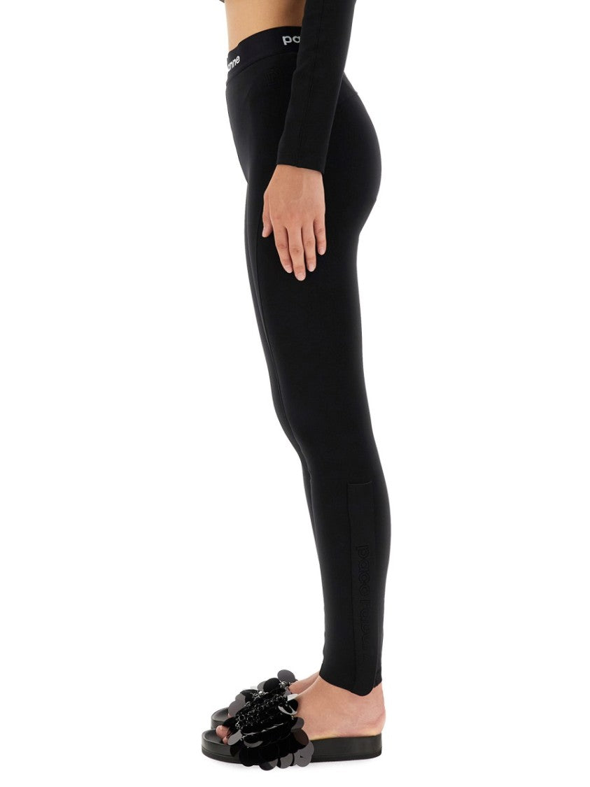 Paco Rabanne Slim-Fit Pants With High Waistband