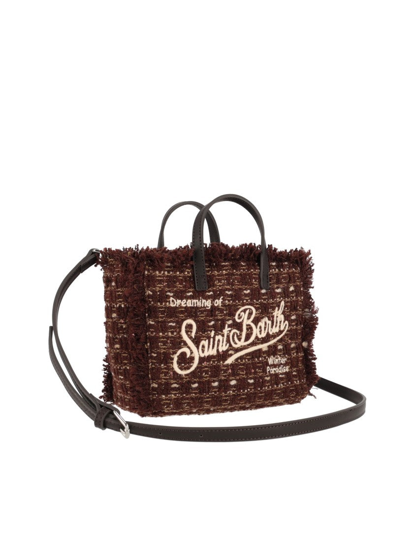 Mc2 Saint Barth Vanity Mini Tweed N-1811 Small Tweed Mini Bag