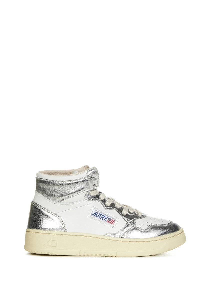 Autry Two-tone High-top Sneakers