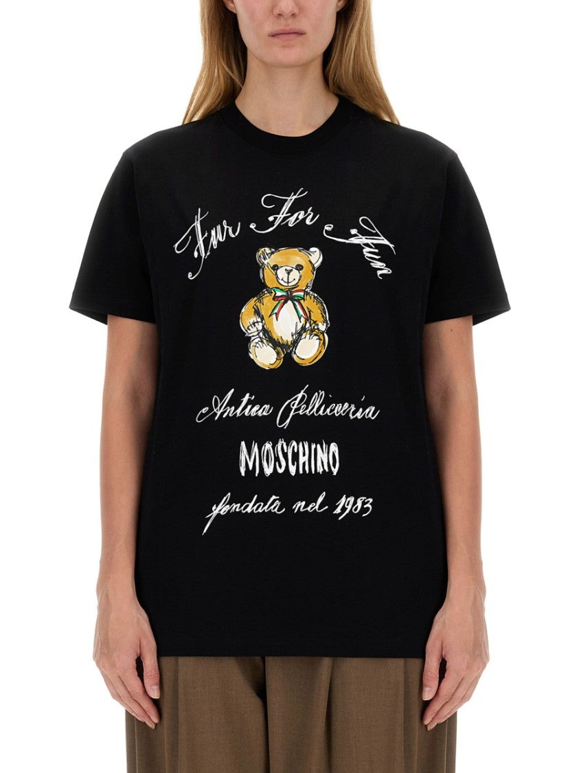 Moschino Teddy Bear Graphic T-Shirt