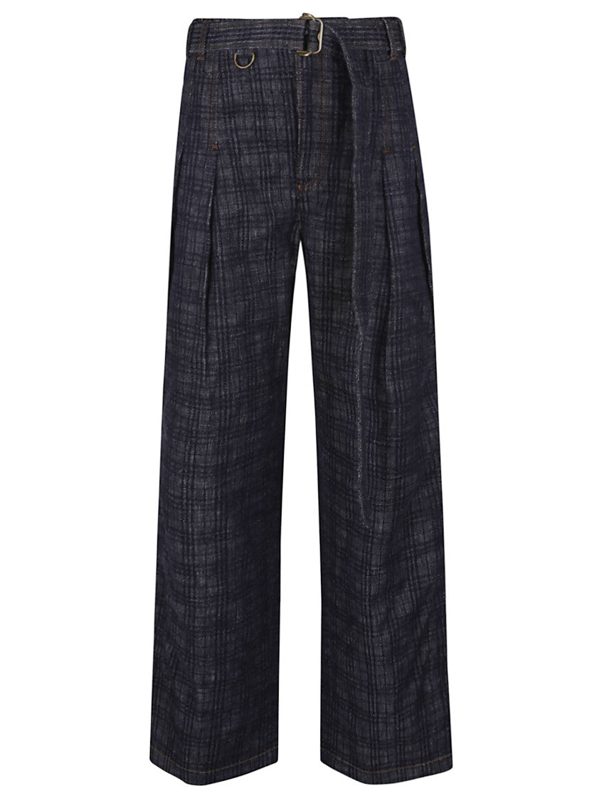 Burberry Wide-Leg Denim Jeans