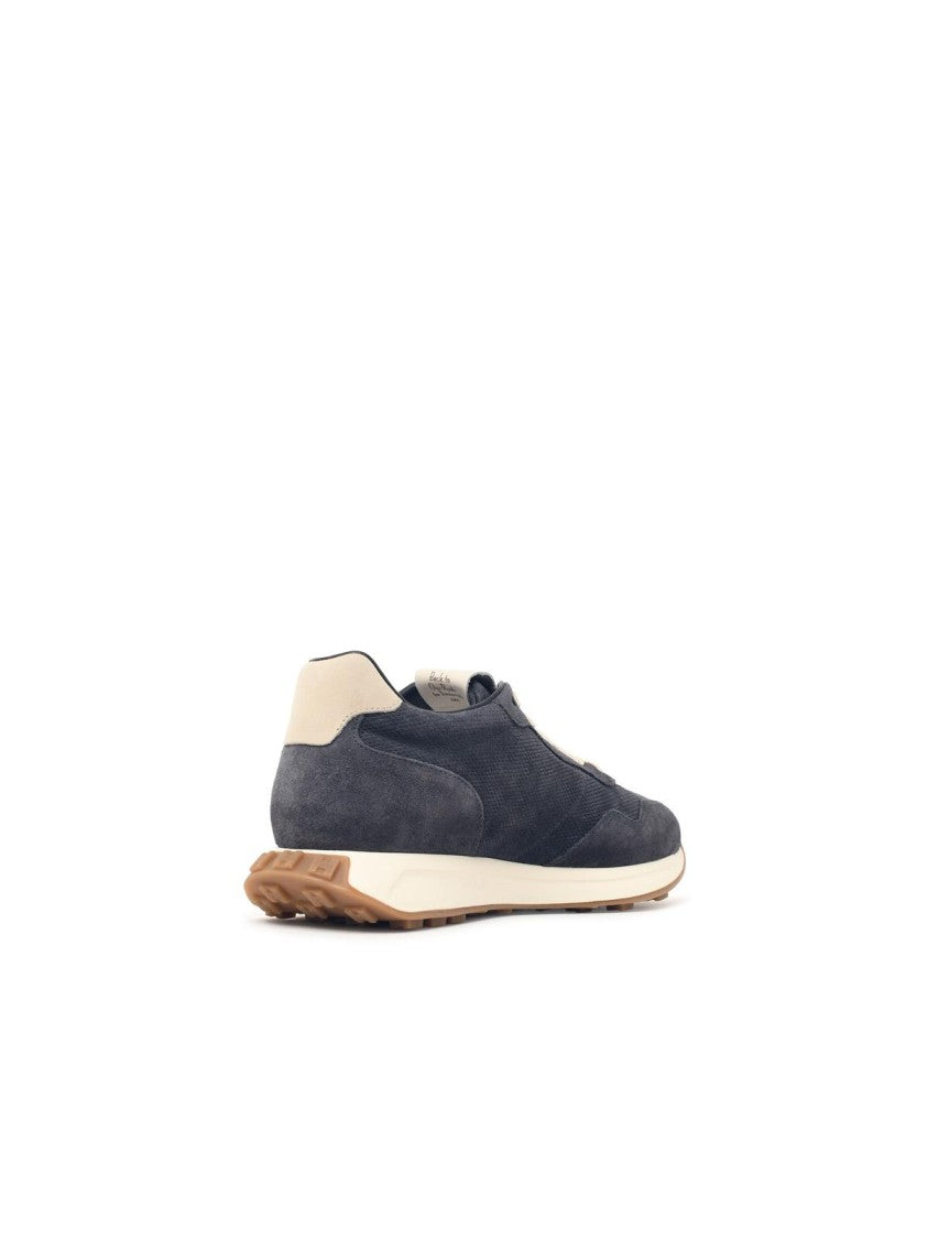 Hogan 'H601' Blue Suede Sneakers