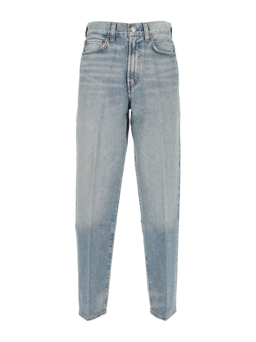 Agolde High-Rise Vintage Tapered Leg Jeans