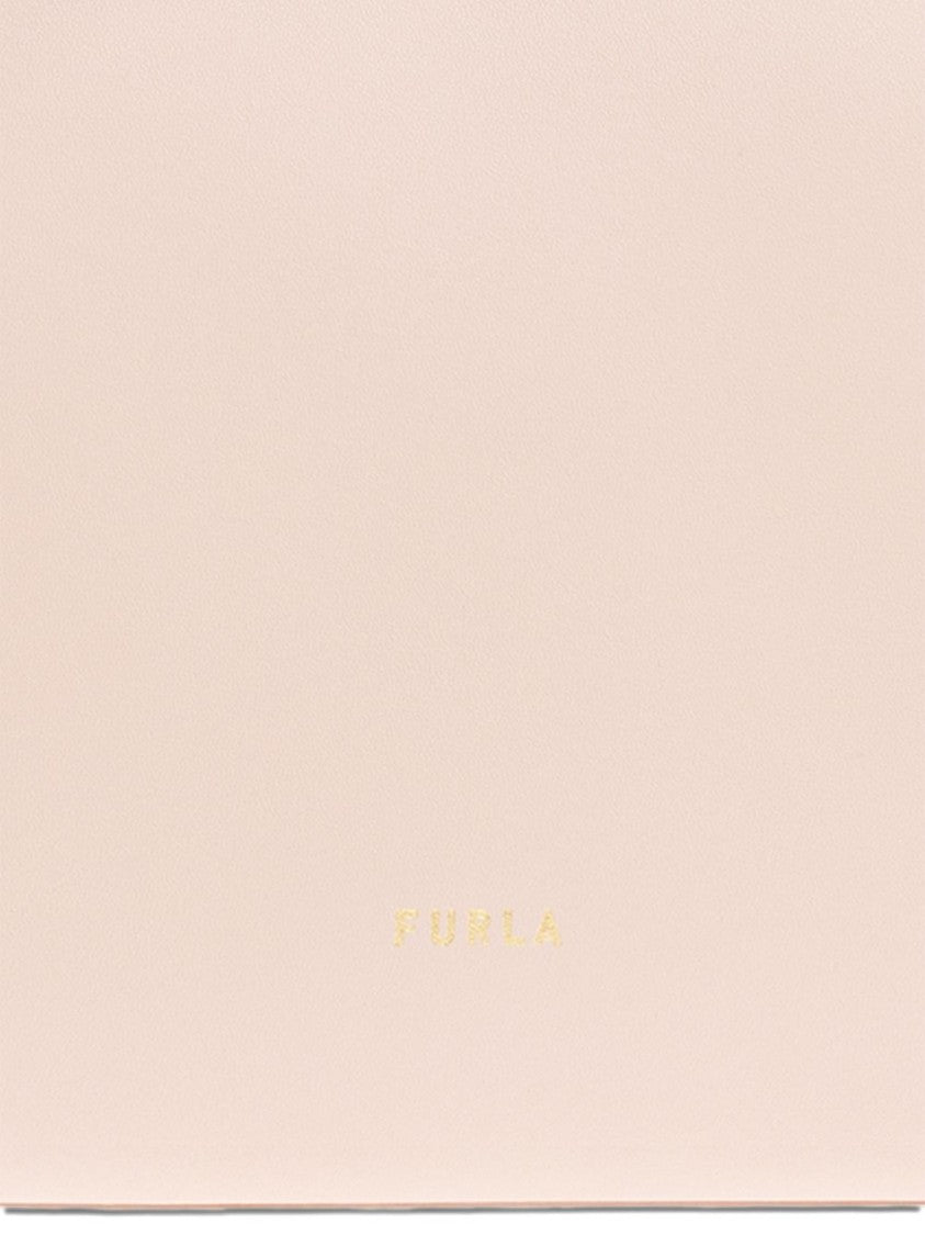 Furla Structured Matte Finish Tote Bag