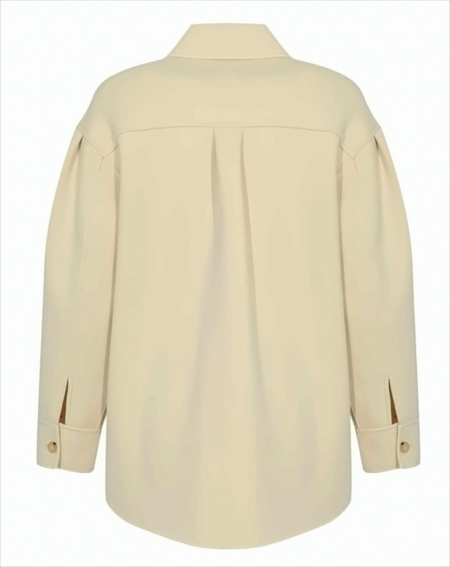 Max Mara Emblema Jacket With Gathered Pleats