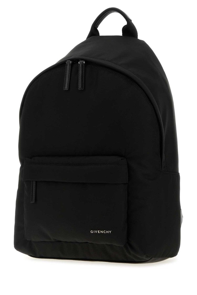 Givenchy Blak Canvas Backpack