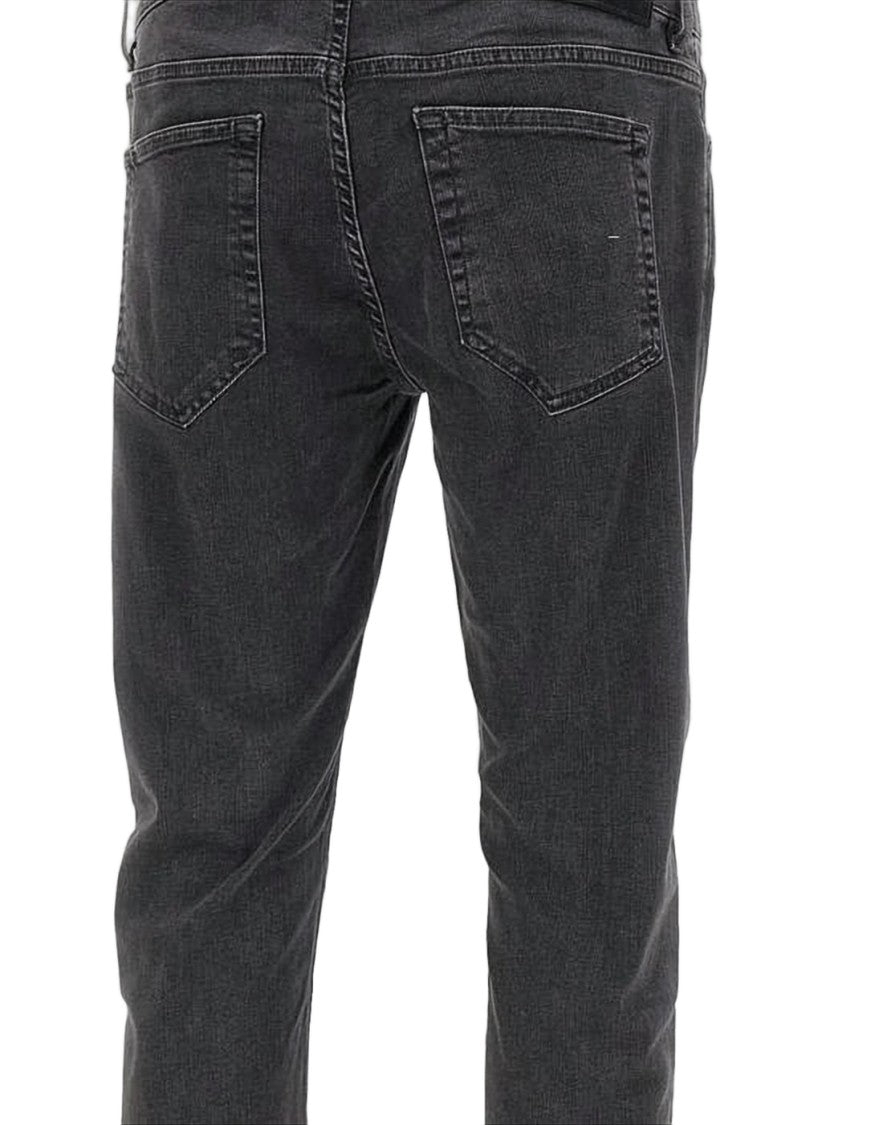 Pt Torino Slim Fit Black Denim Pants