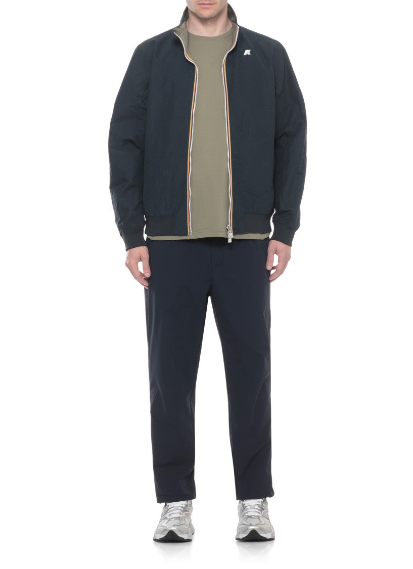 K-Way Blue Reversible Arsene Jacket