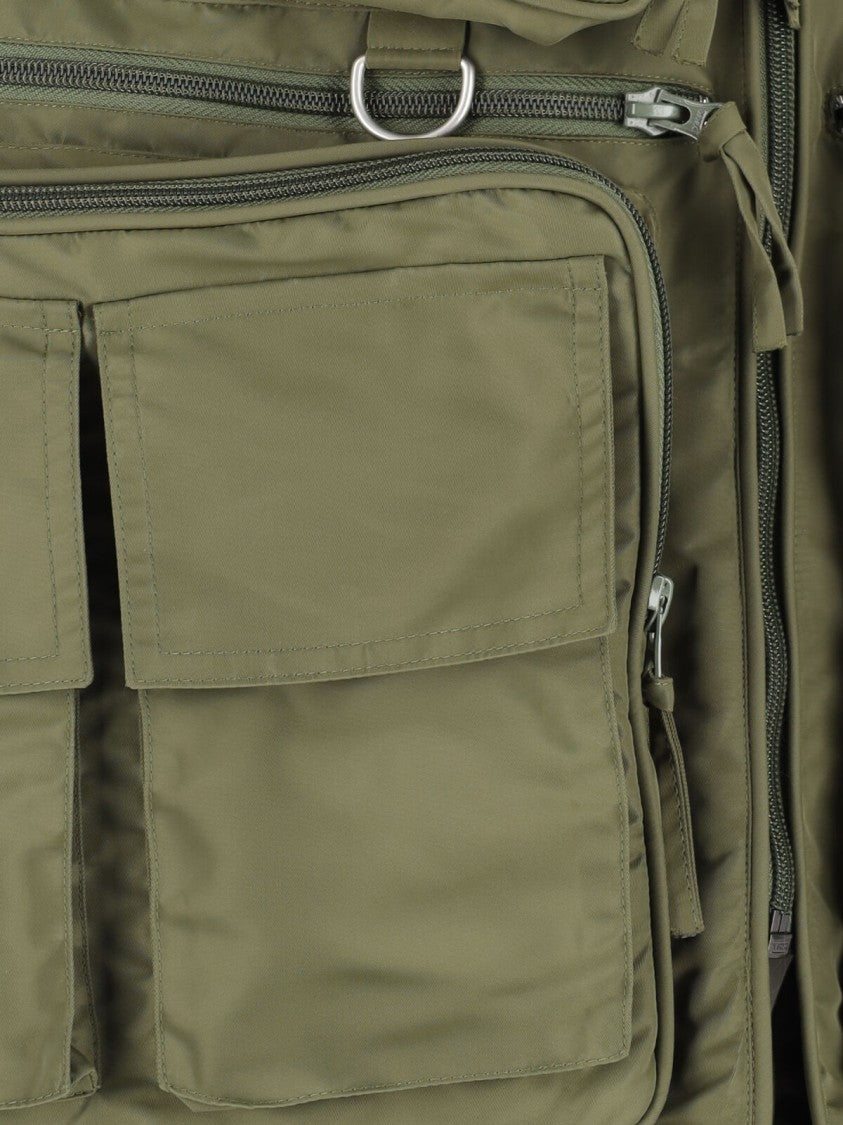 Hed Mayner Sleeveless Utility Jacket With Front Zip