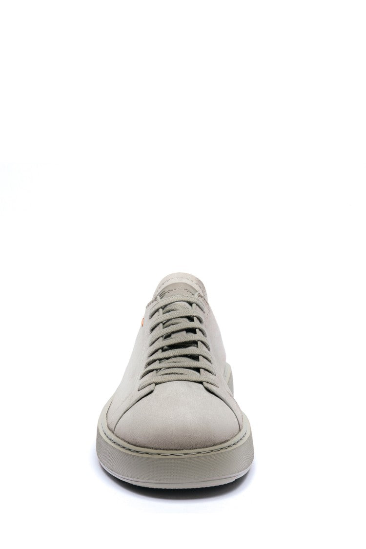 Santoni Cleanic Model Suede Sneakers
