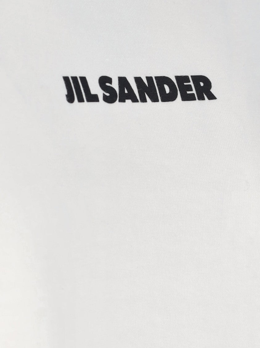 Jil Sander Logo Sweater – White
