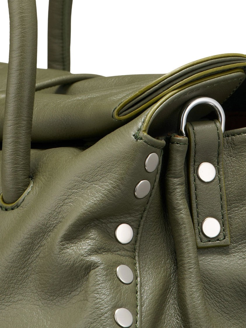Zanellato Small Saeta Handmade Leather Shoulder Bag