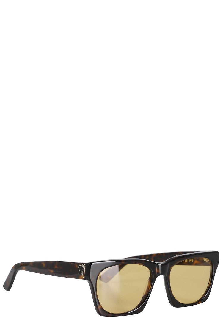 Face.Hide Number 0 Glasses - Brown Temple