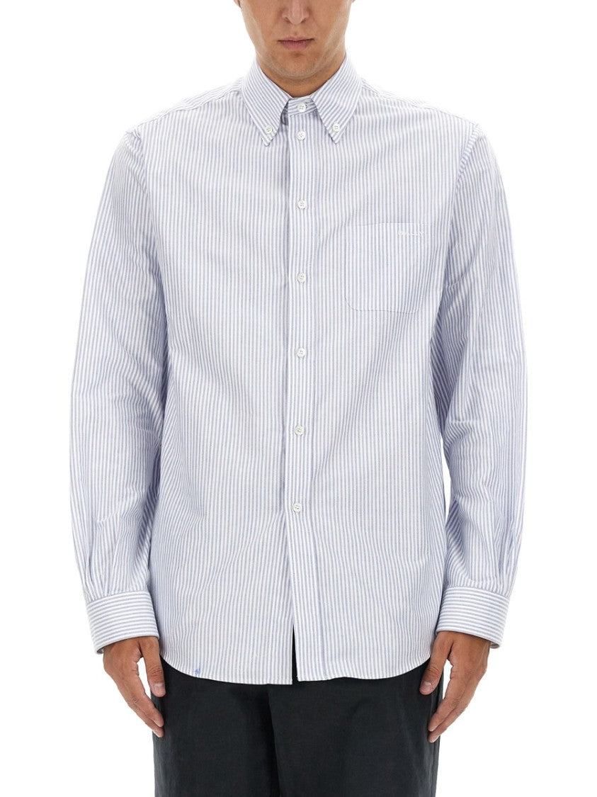Bally Classic Striped Cotton Shirt
