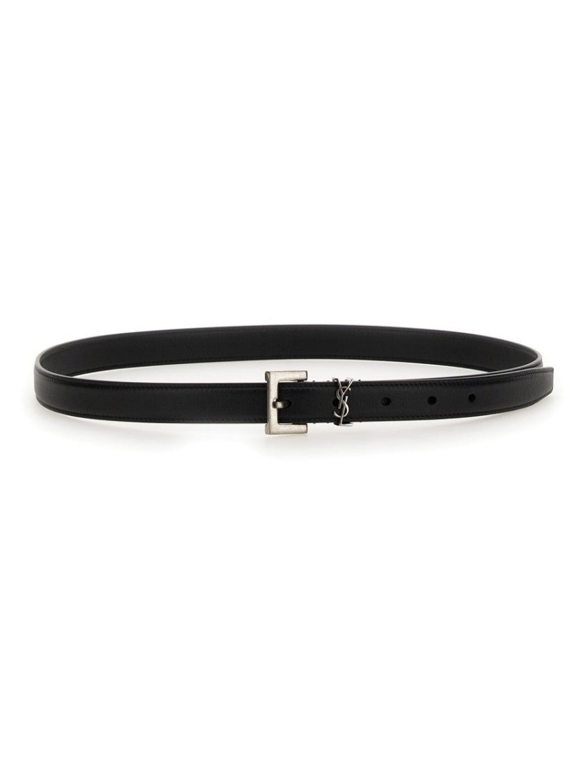 Saint Laurent "Cassandras" Thin Belt