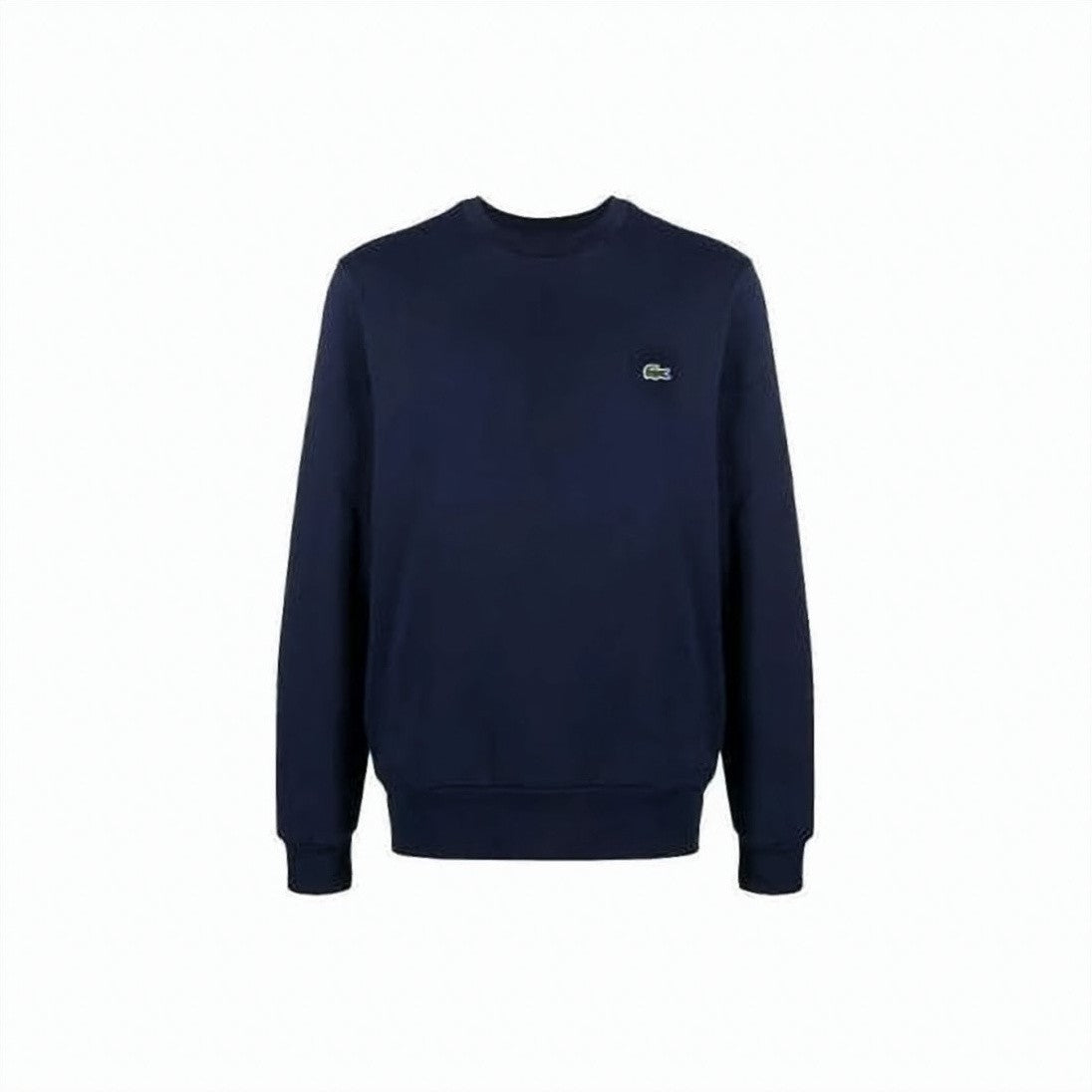 Lacoste Long-Sleeve Black T-Shirt With Classic Crew Neck