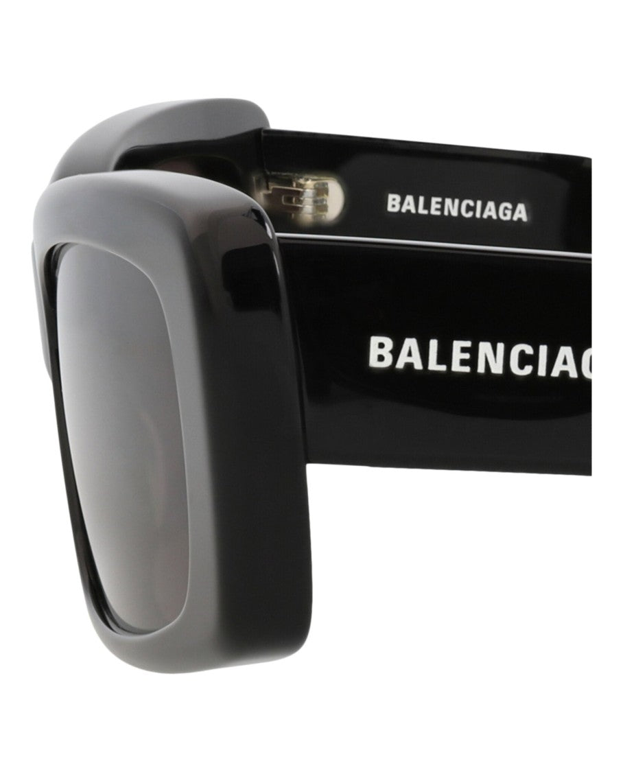 Balenciaga Square-Frame Recycled Acetate Sunglasses