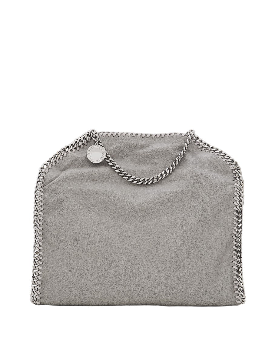 Stella Mccartney Grey Falabella 3-Chain Matte Shaggy Tote Bag