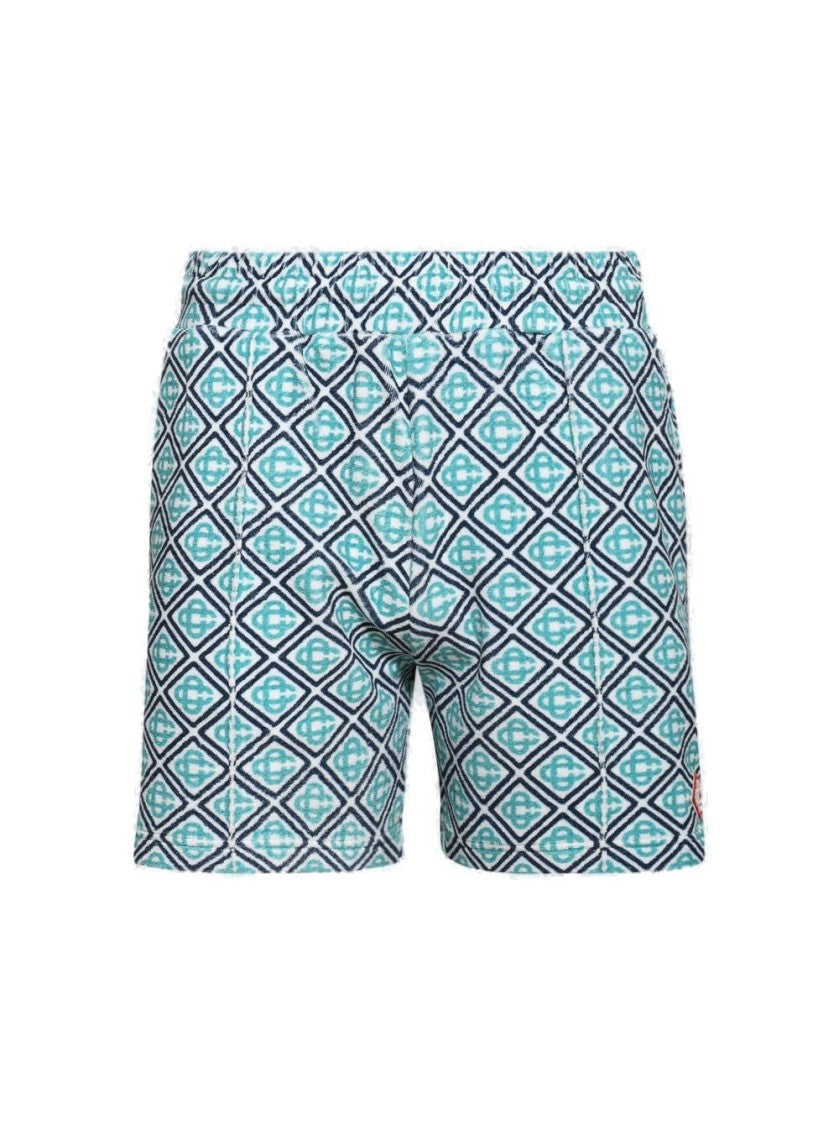 Casablanca Towelling Short Blue
